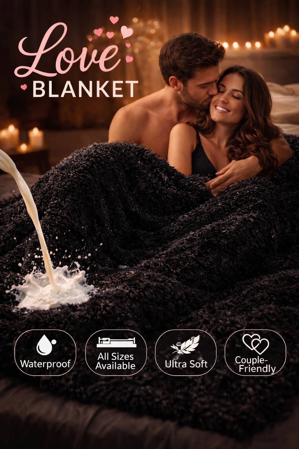 Love Blanket - Waterproof Intimacy Blanket💦👅